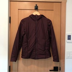 Salomon cozy and lightweight synthetic down jacket.